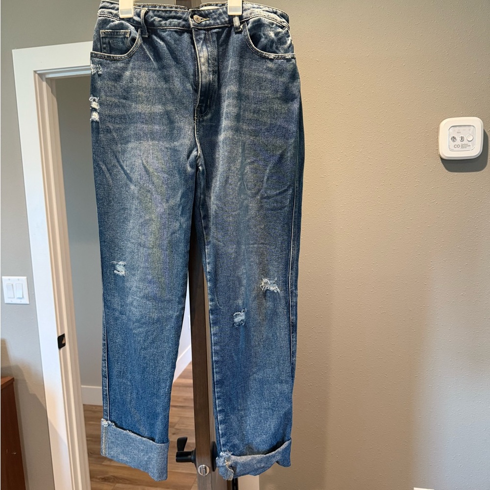 Flying Monkey High Rise Denim Jeans - Picture 2 of 4